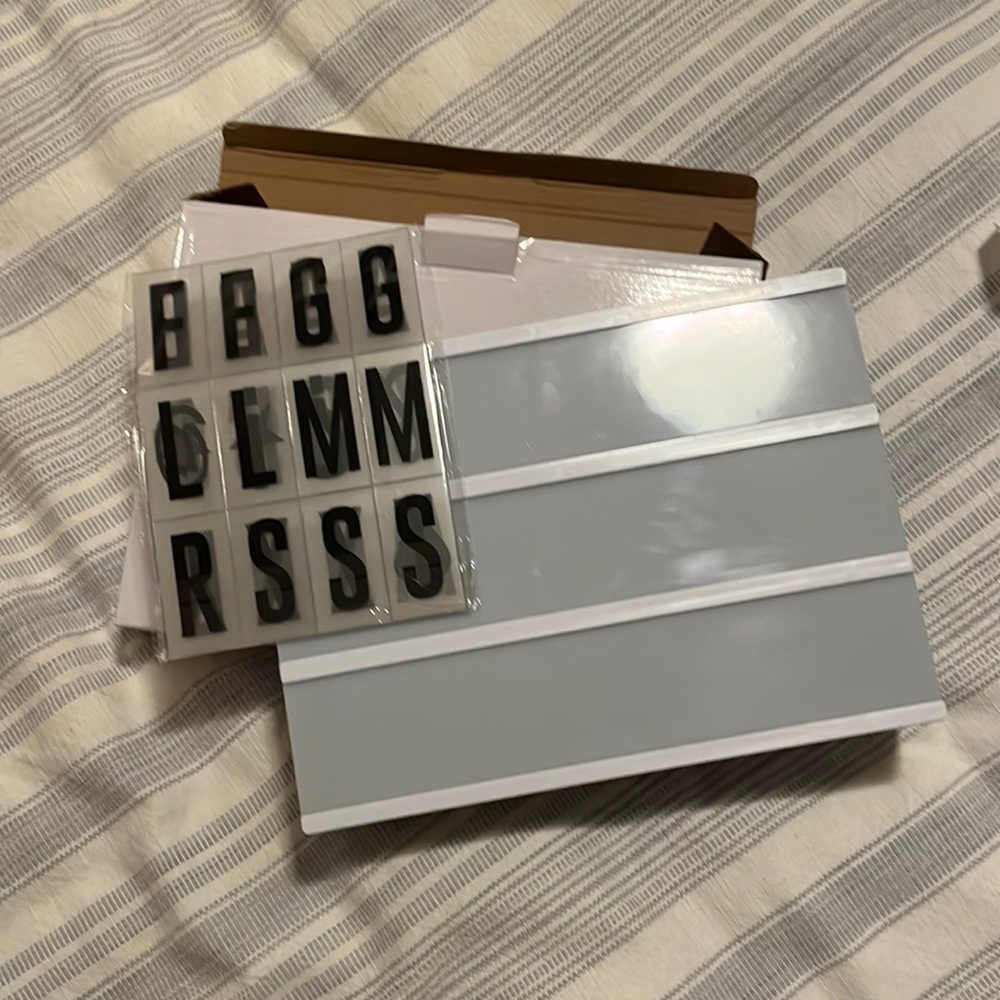 Brand New light box